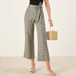 Reformation Savlor Pant in Canterbury Plaid sz 10